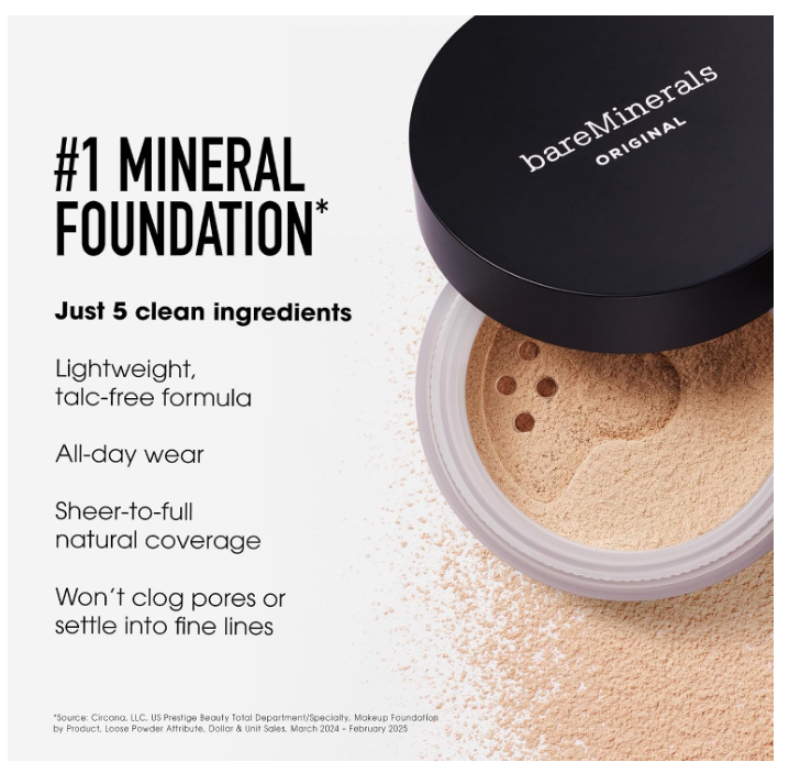 BareMinerals Original Loose Powder Foundation SPF 15 Light 08 8g