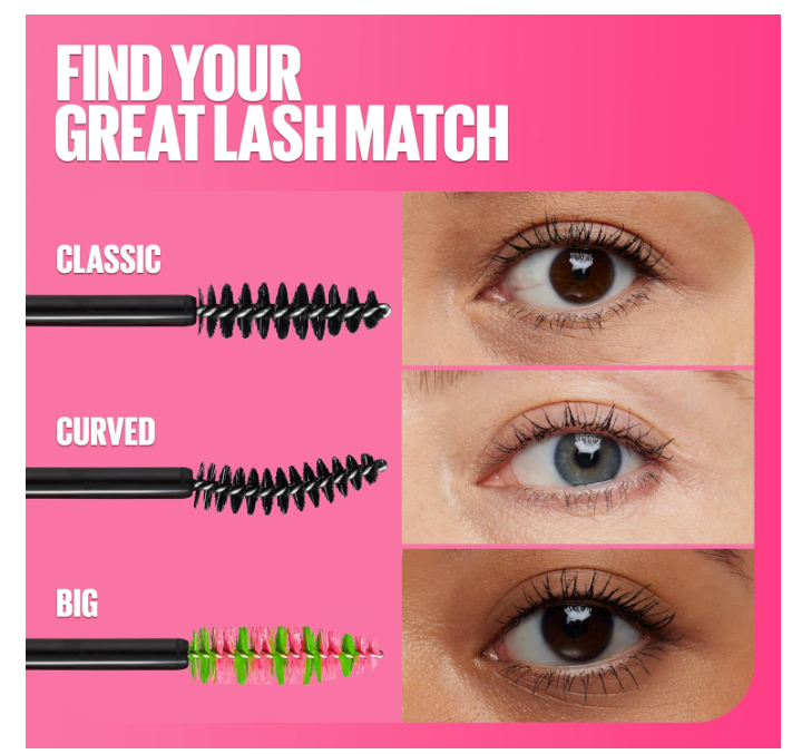 Maybelline Great Lash Waterproof Very Black 12.7ml