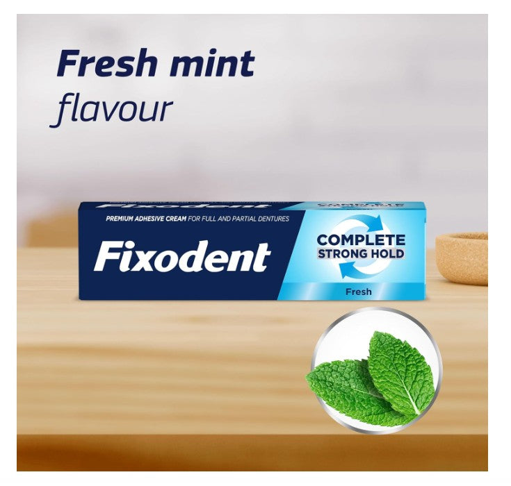 Fixodent Complete Denture Adhesive Fresh Flavour 47g