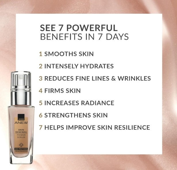 Avon Anew Skin Renewal Power Serum 30ml