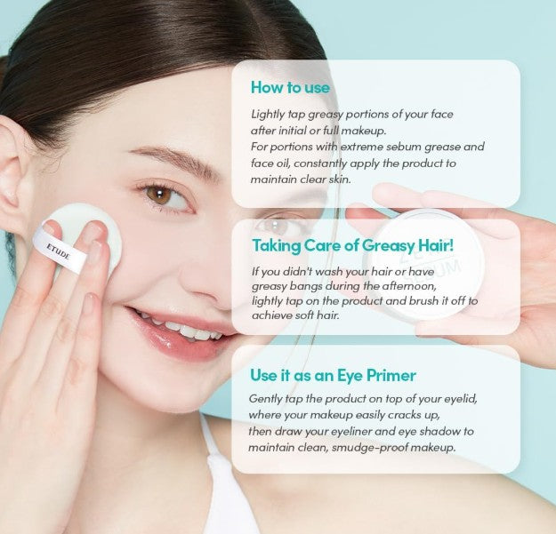 Etude Zero Sebum Drying Powder (4g)