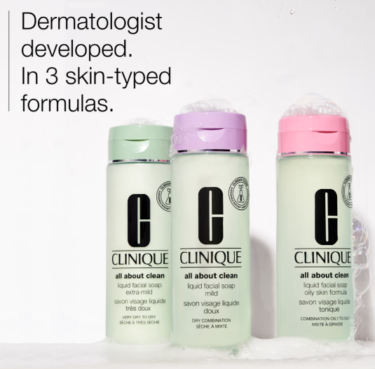 Clinique All About Clean Mild Liquid Facial Soap 200ml
