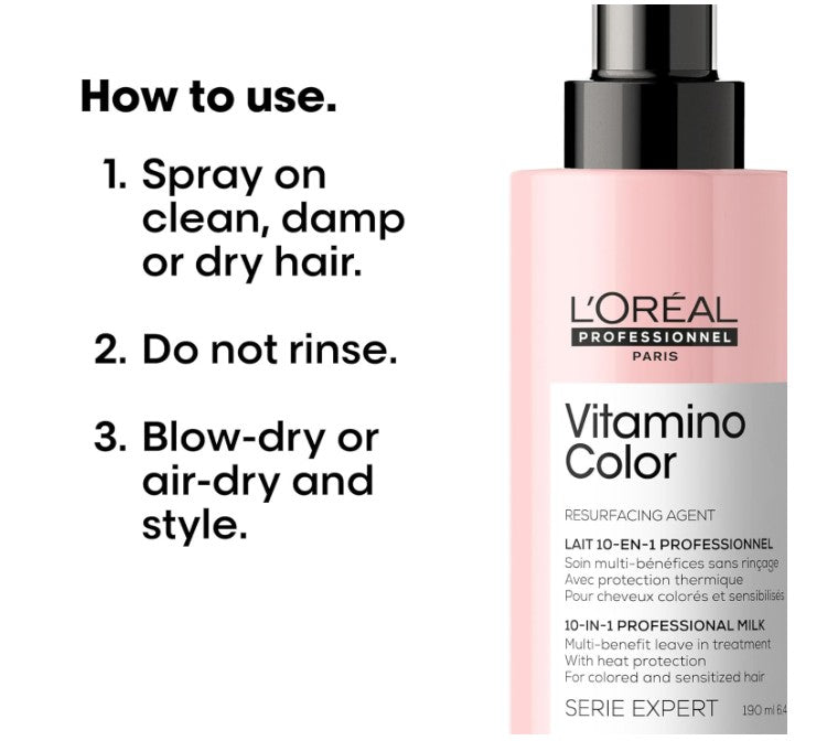 L'Oréal Professionnel 10-in-1 Treatment Vitamino Color 190ml