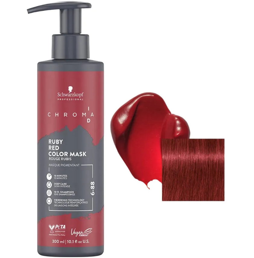 Schwarzkopf Professional Chroma ID Bonding Colour Mask 6-88 Ruby Red 300ml