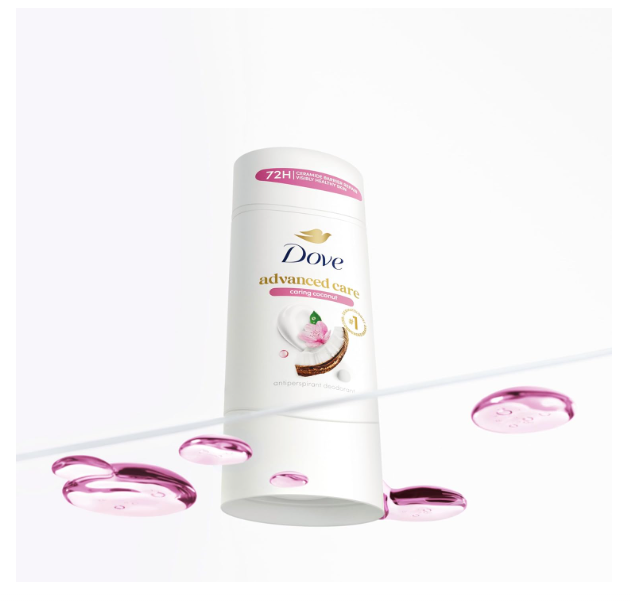 Dove Advanced Care Caring Coconut Antiperspirant Deodorant 2.6 fl oz