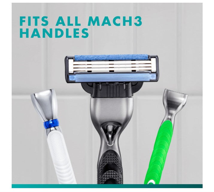 Gillette Mach3 Men's Razor Blades Refills (Pack of 8)