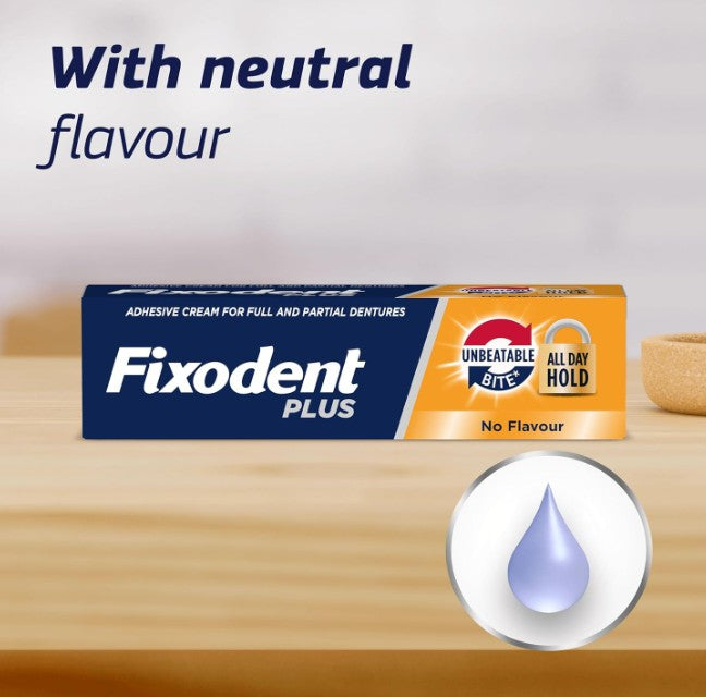 Fixodent Plus Unbeatable Bite Denture Adhesive (40g)
