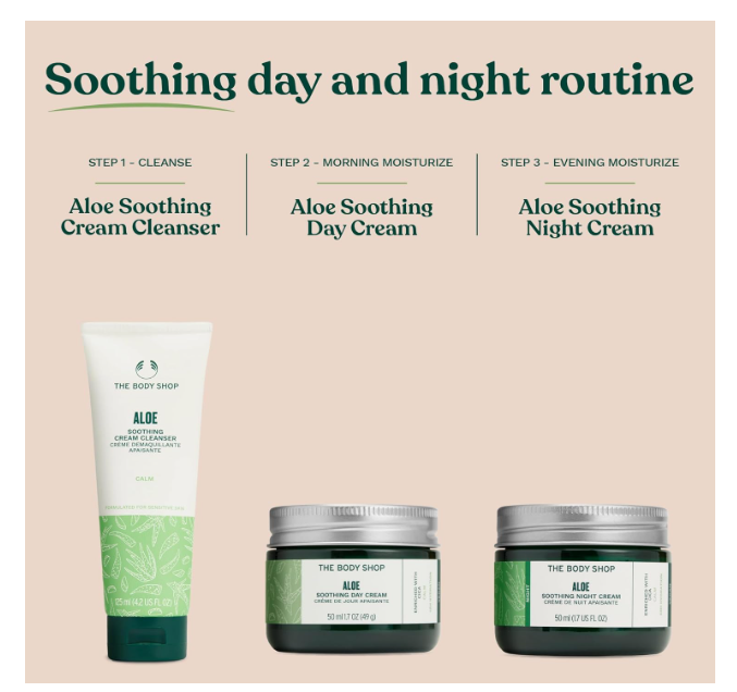 The Body Shop Aloe Soothing Day Cream 50ml