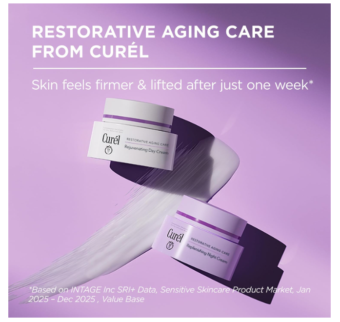 Curél Restorative Aging Care Replenishing Night Cream 40g