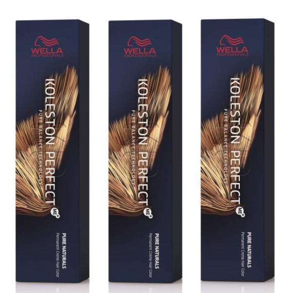 Wella Professionals Koleston Perfect Me 9/0 Light Blonde 60ml 3 Pack