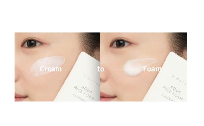 S.Nature Aqua Rice Foam Cleanser 160ml
