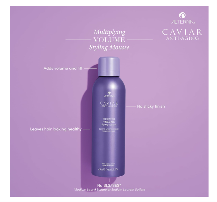 Alterna Caviar Anti-Aging Multiplying Volume Styling Mousse 232g