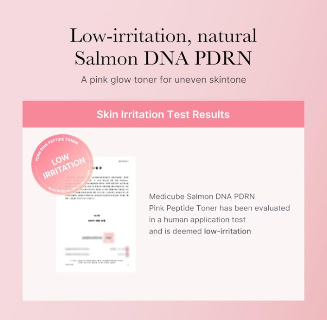 Medicube Salmon DNA PDRN Pink CICA Soothing Toner 250ml
