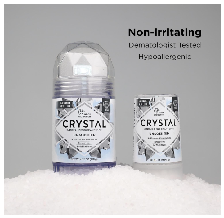 Crystal Essence Mineral Deodorant Stick Unscented 40g