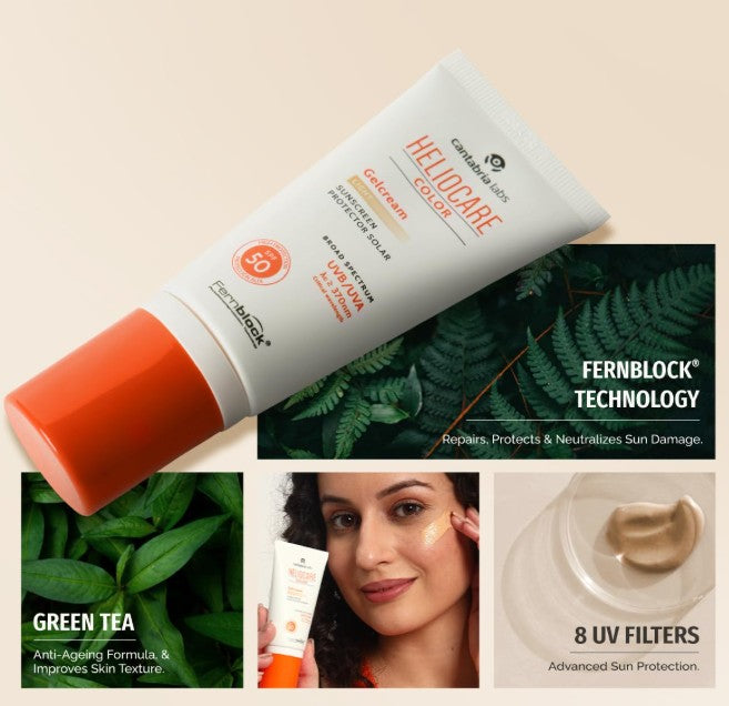 Heliocare 360 Color Gelcream Light Sunscreen SPF50 50ml