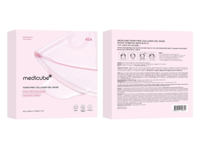 Medicube PDRN Pink Collagen Jelly Gel Mask (Box of 4)