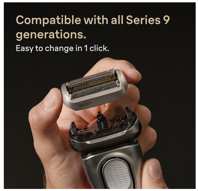 Braun Series 9 PRO+ Electric Shaver Silver