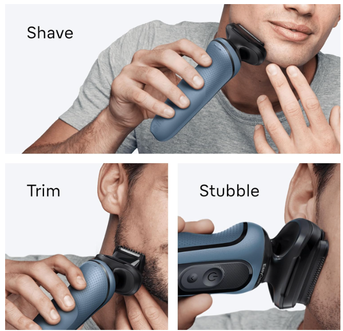 Braun Series 5 Electric Shaver 52-A1820SI Azure
