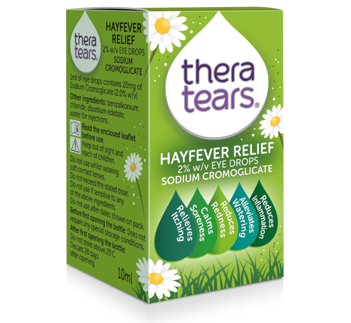 TheraTears Hayfever Relief 2% w/v Eye Drops 10ml