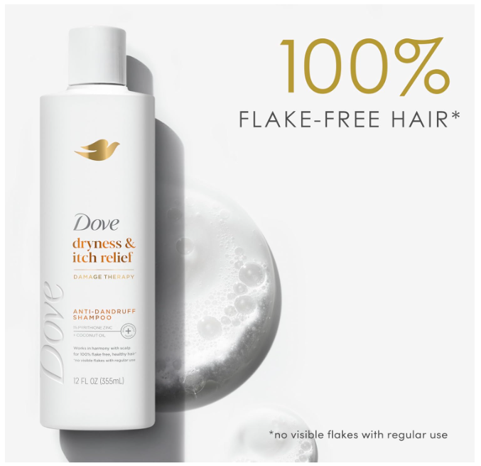 Dove Dryness & Itch Relief Shampoo 355ml