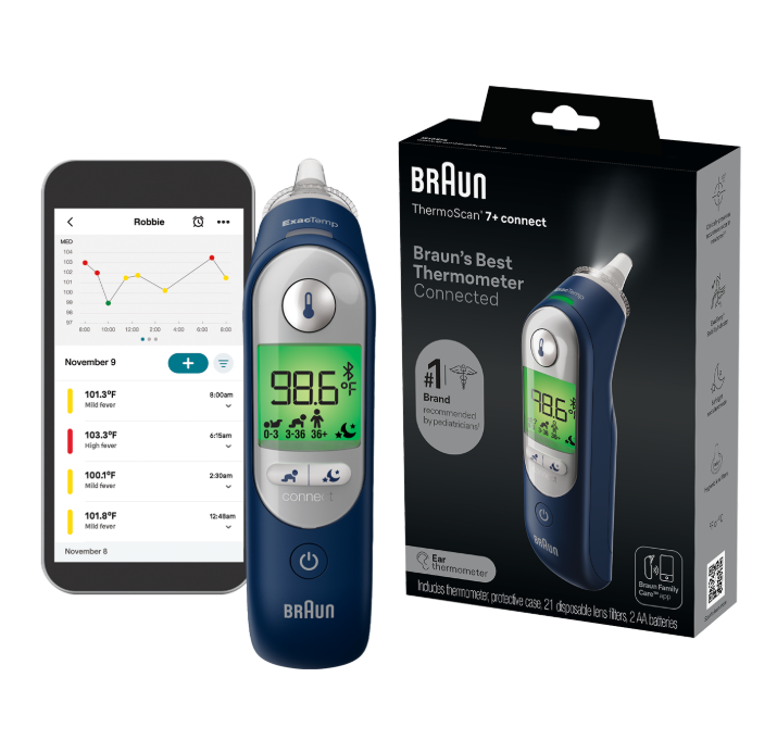 Braun ThermoScan 7+ Connect Ear Thermometer