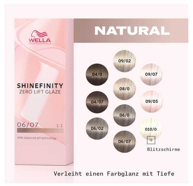 Wella Professionals Zero Lift Shinefinity Glaze 09/13 Cool Toffee Milk 60ml