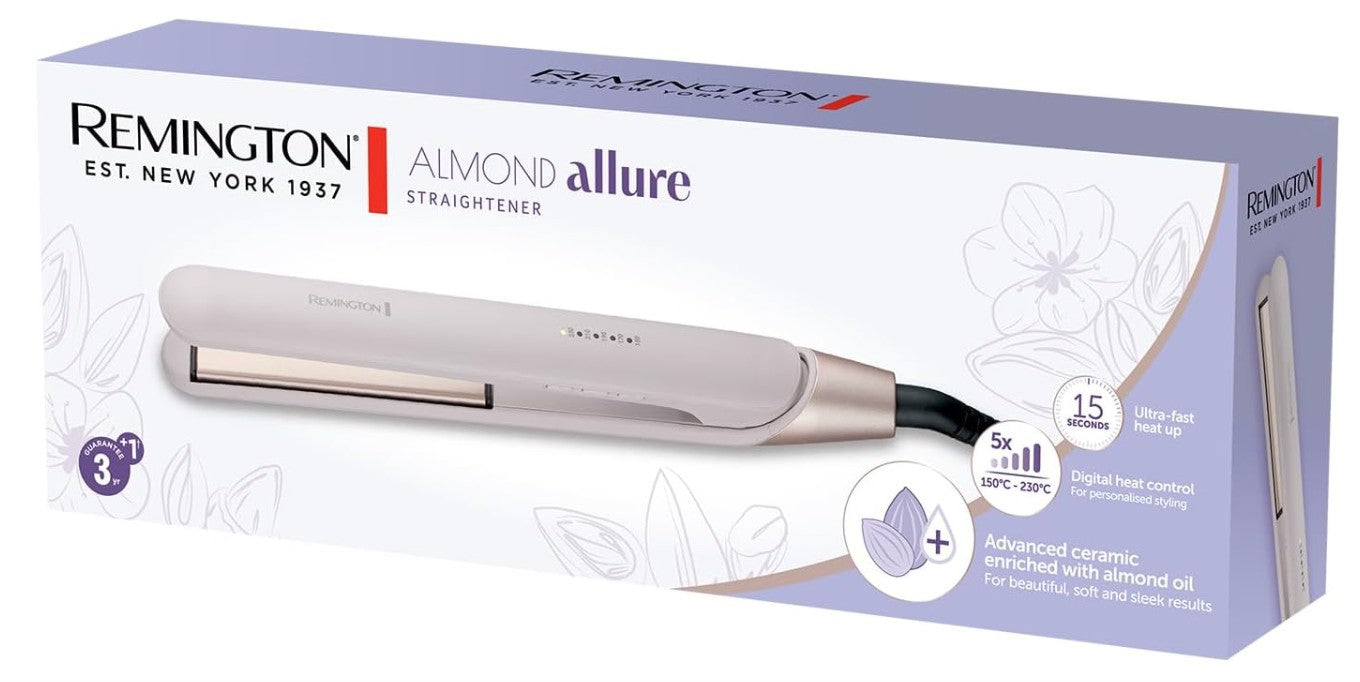 Remington Almond Allure Hair Straightener S4807