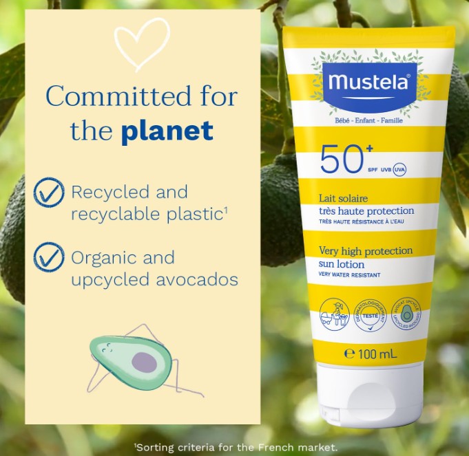 Mustela Very High Protection Sun Lotion SPF 50 100ml