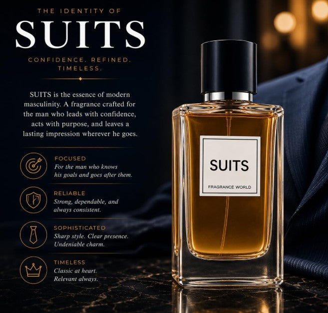 Fragrance World Suits Eau De Parfum 100ml