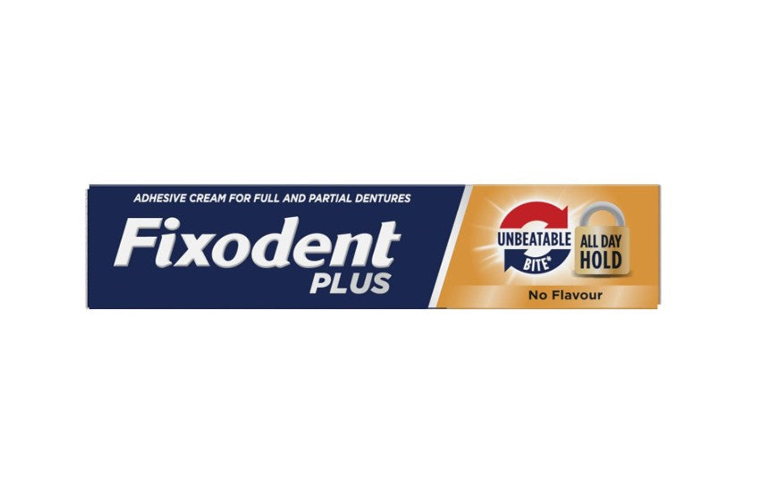 Fixodent Plus Unbeatable Bite Denture Adhesive (40g)