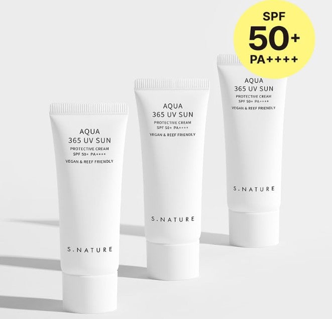 S.Nature Aqua 365 UV Sun Protective Cream SPF 50+ PA++++ 40ml